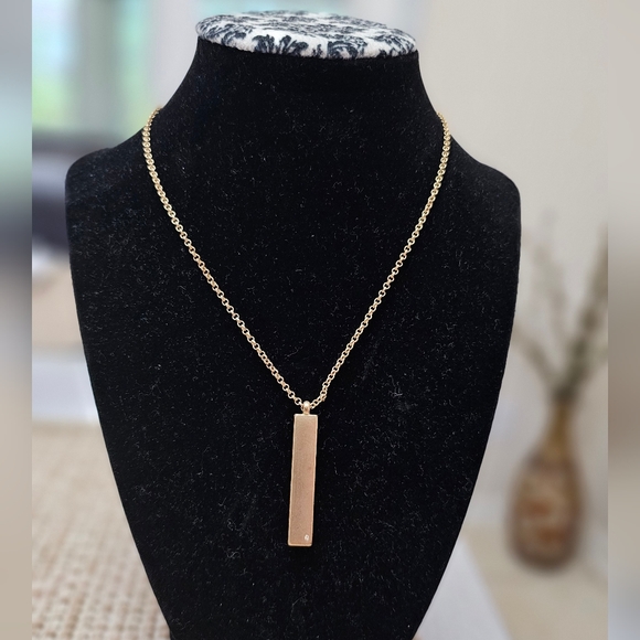 Reversible Long pendant necklace 24 inch with adjustable extender NWOT - Picture 5 of 10